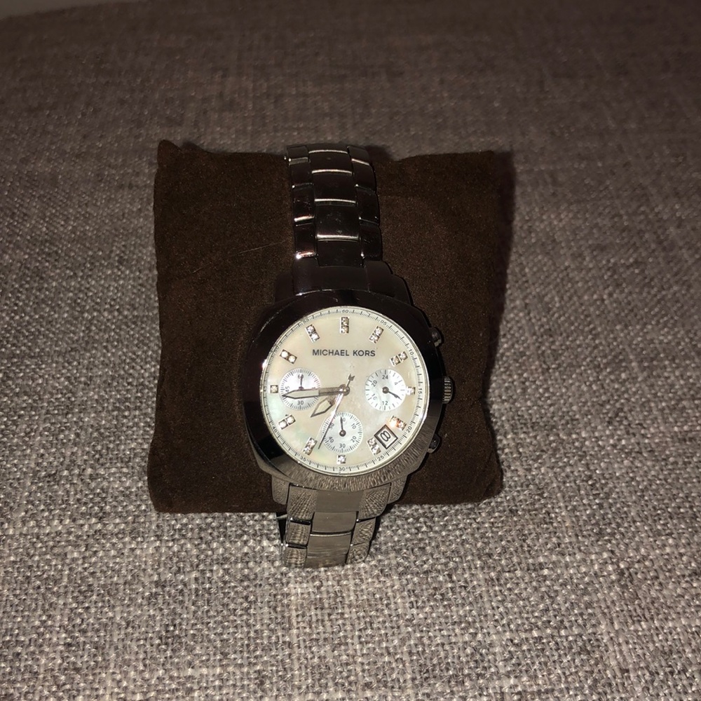 Silver Michael Kors watch